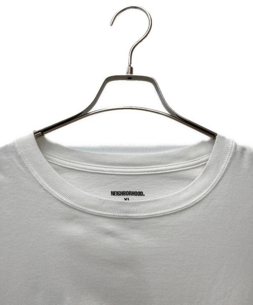 NEIGHBORHOOD（ネイバーフッド）NEIGHBORHOOD (ネイバーフッド) TEE LS-3　241PCNH-LT03 ホワイト サイズ:XLの古着・服飾アイテム