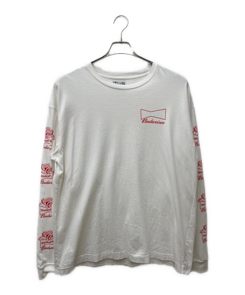 WASTED YOUTH（ウェイステッドユース）WASTED YOUTH (ウエステッド ユース) Long Sleeve T-shirt ホワイト サイズ:XLの古着・服飾アイテム