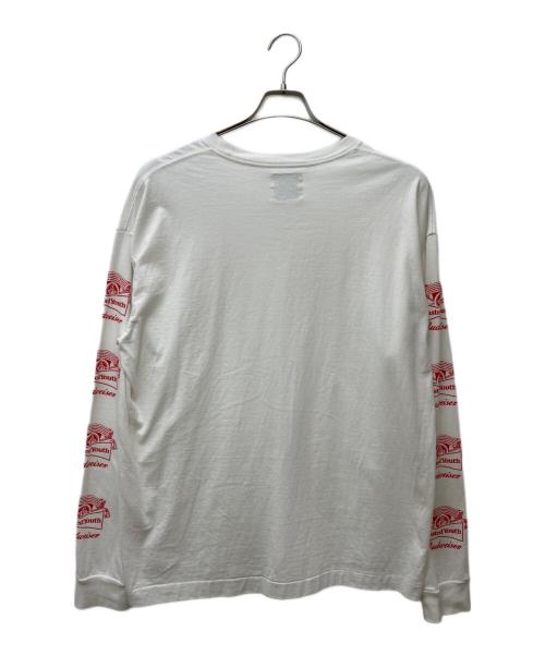 WASTED YOUTH（ウェイステッドユース）WASTED YOUTH (ウエステッド ユース) Long Sleeve T-shirt ホワイト サイズ:XLの古着・服飾アイテム