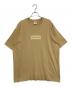 SUPREME（シュプリーム）の古着「Tonal Box Logo Tee」｜ベージュ