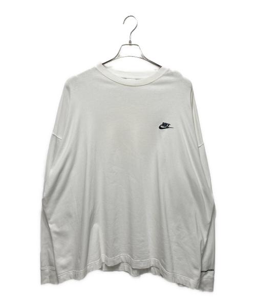 NIKE（ナイキ）NIKE (ナイキ) PEACEMINUSONE (ピースマイナスワン) カットソー ホワイト サイズ:Mの古着・服飾アイテム