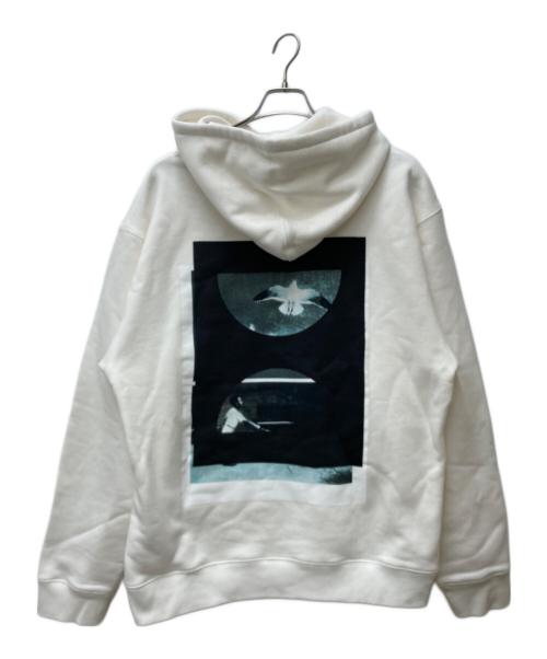 OAMC（オーエーエムシー）OAMC (オーエーエムシー) Slashed Hoodie 22A28OAJ20 ホワイト サイズ:Lの古着・服飾アイテム