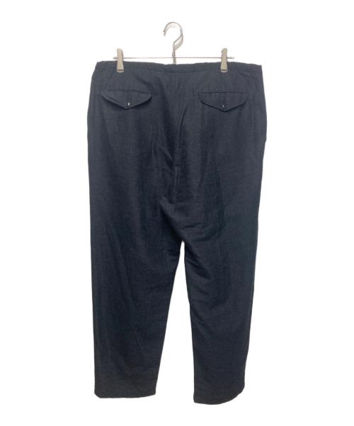 COMOLI（コモリ）COMOLI (コモリ) ウールシルクドローストリングパンツ グレー サイズ:3の古着・服飾アイテム