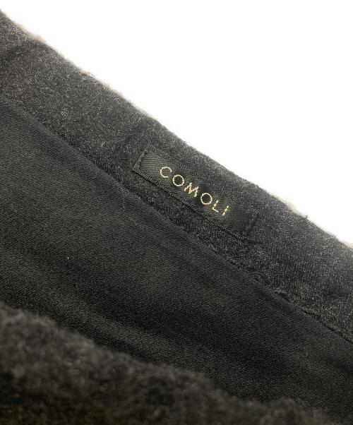 COMOLI（コモリ）COMOLI (コモリ) ウールシルクドローストリングパンツ グレー サイズ:3の古着・服飾アイテム