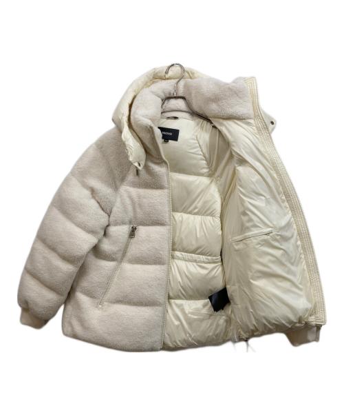 mackage（マッカージュ）mackage (マッカージュ) EDANA-TD ボアダウンジャケット ホワイト サイズ:XSの古着・服飾アイテム