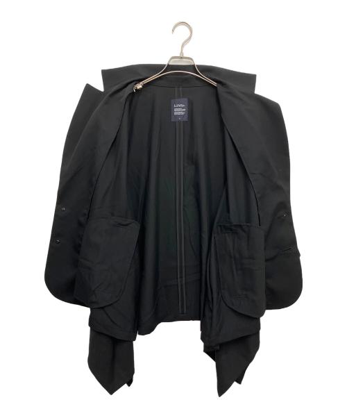 LIMI feu（リミフゥ）LIMI feu (リミフゥ) ウールポンチョジャケット ブラック サイズ:2の古着・服飾アイテム