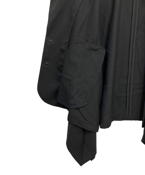 LIMI feu（リミフゥ）LIMI feu (リミフゥ) ウールポンチョジャケット ブラック サイズ:2の古着・服飾アイテム