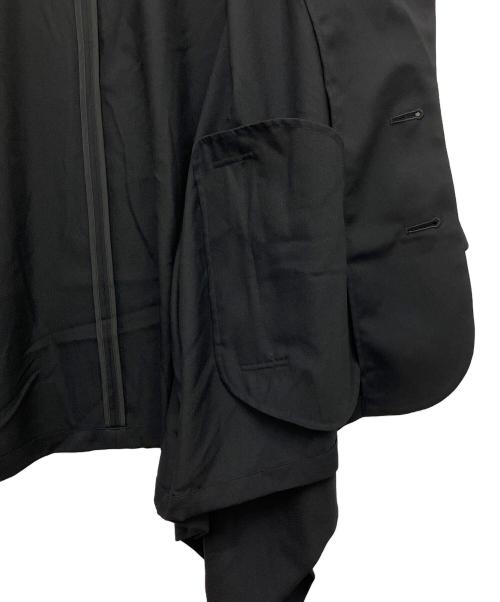 LIMI feu（リミフゥ）LIMI feu (リミフゥ) ウールポンチョジャケット ブラック サイズ:2の古着・服飾アイテム
