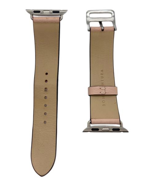 bonaventura（ボナベンチュラ）bonaventura (ボナベンチュラ) Apple Watch レザーバンド ベージュの古着・服飾アイテム