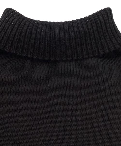 ANDERSEN-ANDERSEN（アンデルセン アンデルセン）ANDERSEN-ANDERSEN (アンデルセン アンデルセン) ハイネックニット ブラック サイズ:Mの古着・服飾アイテム