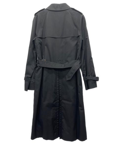 Aquascutum（アクアスキュータム）Aquascutum (アクアスキュータム) ライナー付トレンチコート ブラック サイズ:8Sの古着・服飾アイテム