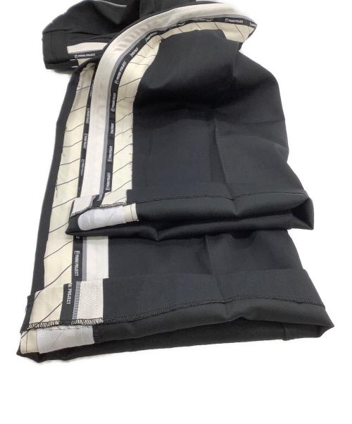 PRANK PROJECT（プランクプロジェクト）PRANK PROJECT (プランクプロジェクト) Waistband Lining Sideline Pants ブラック サイズ:38の古着・服飾アイテム