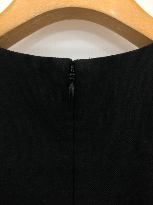 BLENHEIM（ブレンヘイム）BLENHEIM (ブレンヘイム) リネンライク切替ワンピース ブラック サイズ:XSの古着・服飾アイテム