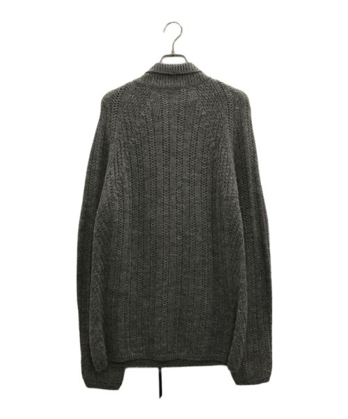 GUCCI（グッチ）GUCCI (グッチ) アルパカウールニット グレー サイズ:Mの古着・服飾アイテム