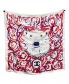 CHANELシャネル）の古着「スカーフ」｜オフホワイト