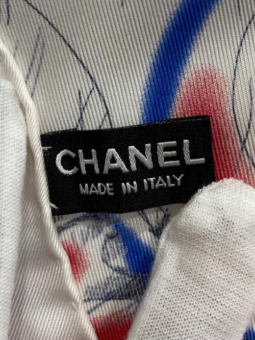 CHANEL（シャネル）CHANEL (シャネル) スカーフ オフホワイトの古着・服飾アイテム