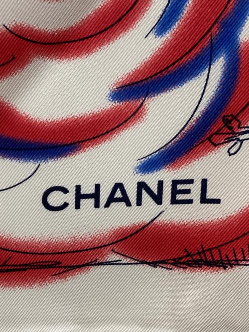 CHANEL（シャネル）CHANEL (シャネル) スカーフ オフホワイトの古着・服飾アイテム