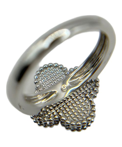 VAN CLEEF & ARPELS（ヴァンクリーフ＆アーペル）VAN CLEEF & ARPELS (ヴァンクリーフ＆アーペル) 1Pダイヤ ヴィンテージ アルハンブラ リング サイズ:51/12.5号の古着・服飾アイテム