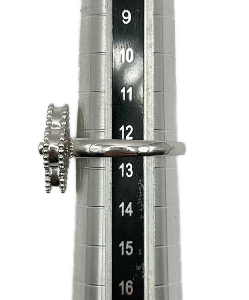 VAN CLEEF & ARPELS（ヴァンクリーフ＆アーペル）VAN CLEEF & ARPELS (ヴァンクリーフ＆アーペル) 1Pダイヤ ヴィンテージ アルハンブラ リング サイズ:51/12.5号の古着・服飾アイテム