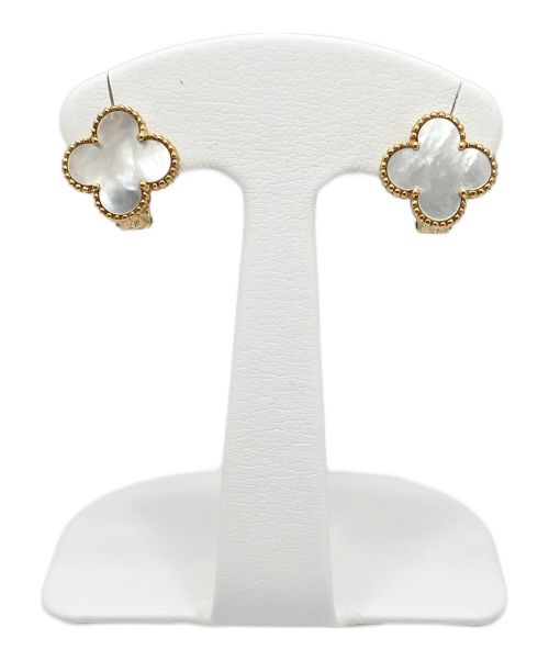 VAN CLEEF & ARPELS（ヴァンクリーフ＆アーペル）VAN CLEEF & ARPELS (ヴァンクリーフ＆アーペル) ヴィンテージ アルハンブラ ピアス サイズ:ヴィンテージアルハンブラの古着・服飾アイテム