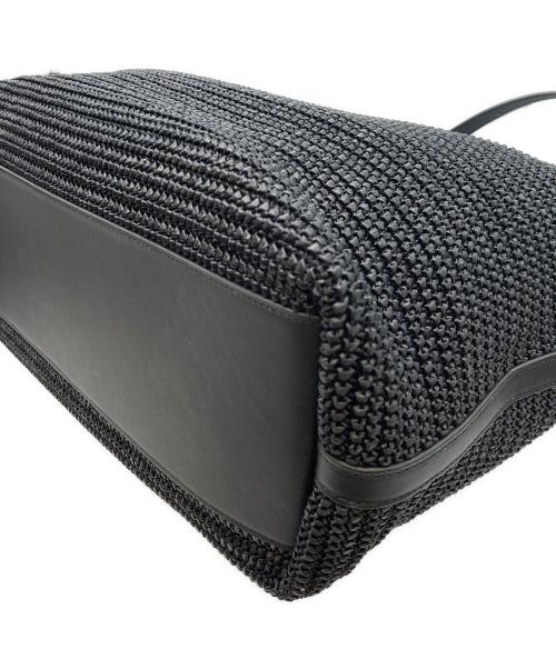 Saint Laurent Paris（サンローランパリ）Saint Laurent Paris (サンローランパリ) ラフィアショッピングバッグの古着・服飾アイテム