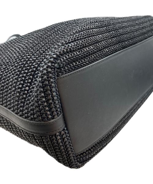 Saint Laurent Paris（サンローランパリ）Saint Laurent Paris (サンローランパリ) ラフィアショッピングバッグの古着・服飾アイテム