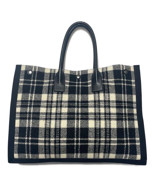 Saint Laurent Paris（サンローランパリ）Saint Laurent Paris (サンローランパリ) リヴ・ゴーシュ トートバッグ ブラックの古着・服飾アイテム
