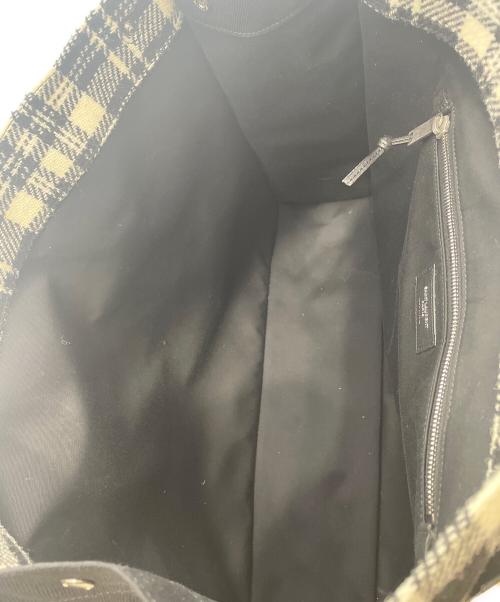 Saint Laurent Paris（サンローランパリ）Saint Laurent Paris (サンローランパリ) リヴ・ゴーシュ トートバッグ ブラックの古着・服飾アイテム