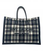 Saint Laurent Parisサンローランパリ）の古着「リヴ・ゴーシュ トートバッグ」｜ブラック