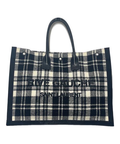 Saint Laurent Paris（サンローランパリ）Saint Laurent Paris (サンローランパリ) リヴ・ゴーシュ トートバッグ ブラックの古着・服飾アイテム
