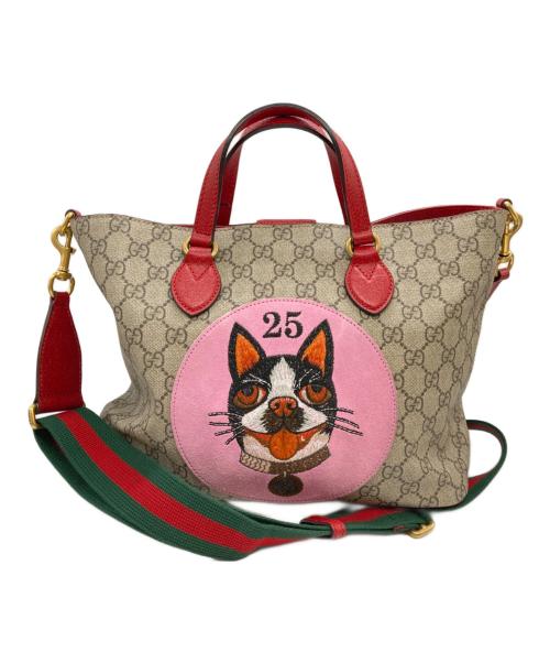 GUCCI（グッチ）GUCCI (グッチ) ボスコ2WAYトートバッグの古着・服飾アイテム