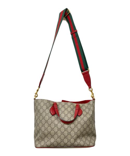 GUCCI（グッチ）GUCCI (グッチ) ボスコ2WAYトートバッグの古着・服飾アイテム