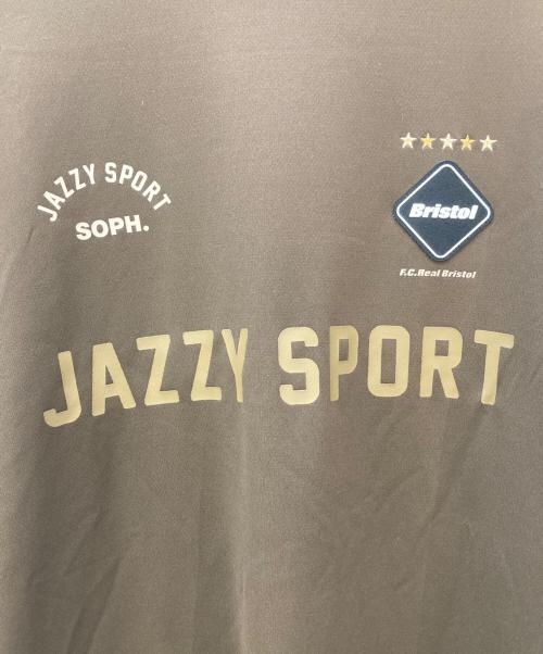 F.C.R.B.（エフシーレアルブリストル）F.C.R.B. (エフシーレアルブリストル) JAZZY SPORT S S GAME SHIRT ブラウン サイズ:Mの古着・服飾アイテム