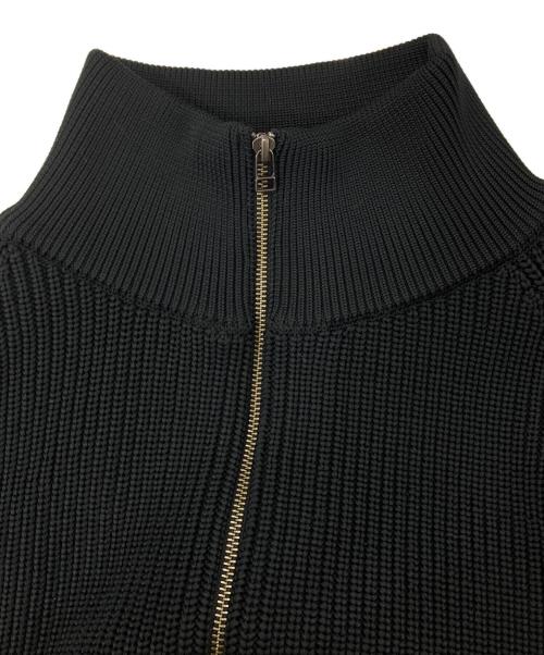 mill（ミル）mill (ミル) ドライバーズニット M21-2-005 ブラック サイズ:Fの古着・服飾アイテム