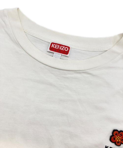 KENZO（ケンゾー）KENZO (ケンゾー) Boke Flower Crest Oversized ホワイト サイズ:Ｍの古着・服飾アイテム