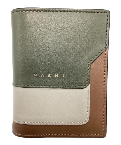 MARNI（マルニ）MARNI (マルニ) 2つ折り財布 マルチカラーの古着・服飾アイテム