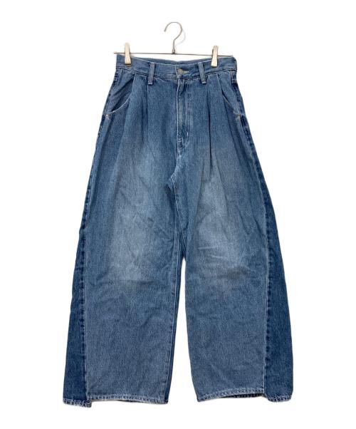 JOURNAL STANDARD（ジャーナルスタンダード）JOURNAL STANDARD (ジャーナルスタンダード) 2タックワイドデニムパンツ インディゴ サイズ:36の古着・服飾アイテム