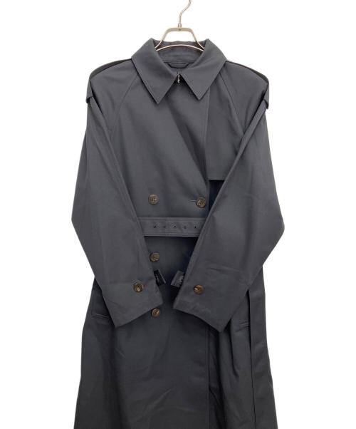 theory（セオリー）theory (セオリー) トレンチコート ブラック サイズ:Mの古着・服飾アイテム