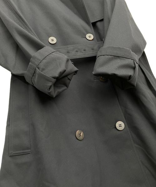 theory（セオリー）theory (セオリー) トレンチコート ブラック サイズ:Mの古着・服飾アイテム