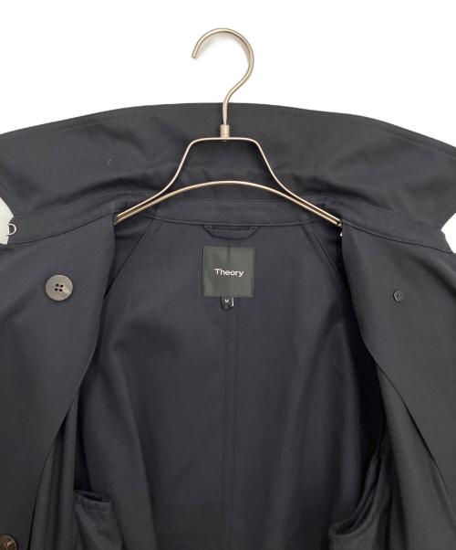 theory（セオリー）theory (セオリー) トレンチコート ブラック サイズ:Mの古着・服飾アイテム