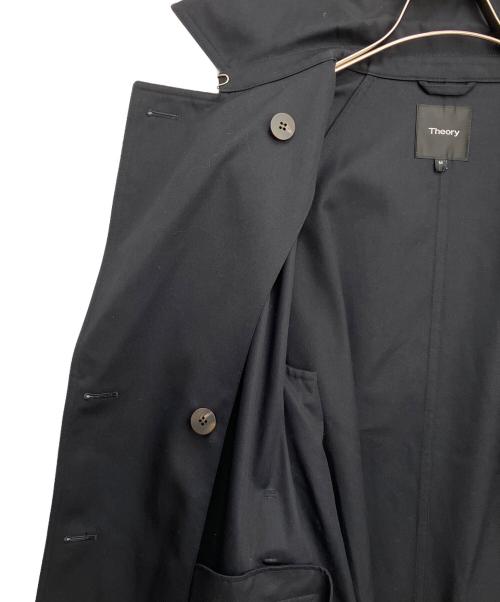 theory（セオリー）theory (セオリー) トレンチコート ブラック サイズ:Mの古着・服飾アイテム