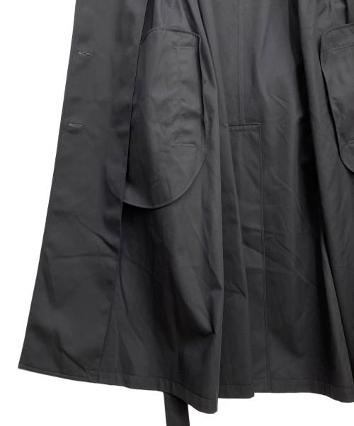 theory（セオリー）theory (セオリー) トレンチコート ブラック サイズ:Mの古着・服飾アイテム
