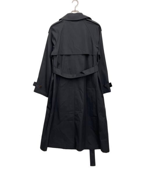 theory（セオリー）theory (セオリー) トレンチコート ブラック サイズ:Mの古着・服飾アイテム