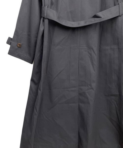 theory（セオリー）theory (セオリー) トレンチコート ブラック サイズ:Mの古着・服飾アイテム