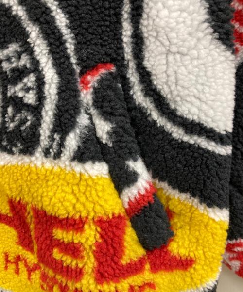 Hysteric Glamour（ヒステリックグラマー）Hysteric Glamour (ヒステリックグラマー) HG ROADRUNNERS柄ジャカード リブブルゾン ブラック サイズ:SIZE FREEの古着・服飾アイテム