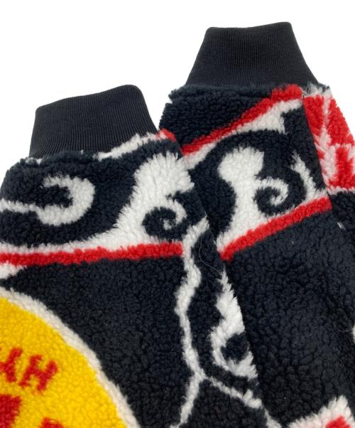 Hysteric Glamour（ヒステリックグラマー）Hysteric Glamour (ヒステリックグラマー) HG ROADRUNNERS柄ジャカード リブブルゾン ブラック サイズ:SIZE FREEの古着・服飾アイテム