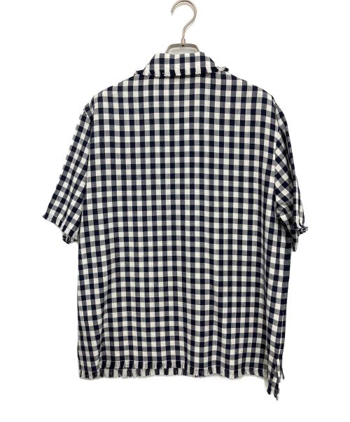 ETRO（エトロ）ETRO (エトロ) 半袖シャツ ネイビー サイズ:SIZE 40の古着・服飾アイテム