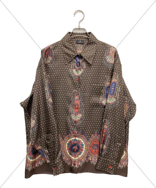 ETRO（エトロ）ETRO (エトロ) シャツ ブラウン サイズ:42の古着・服飾アイテム