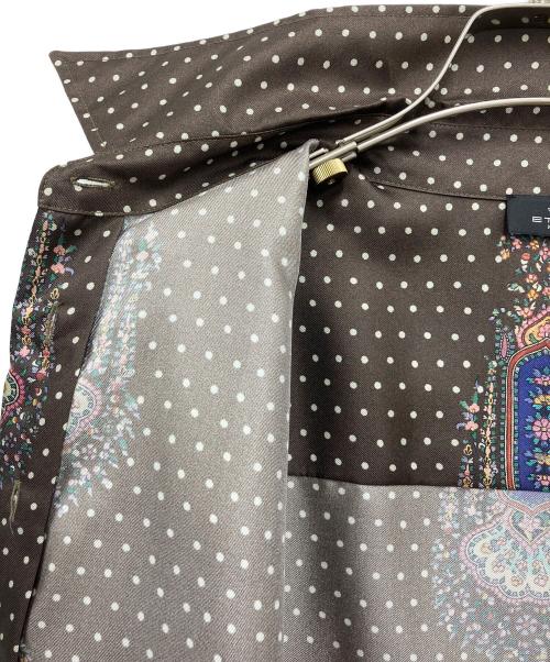 ETRO（エトロ）ETRO (エトロ) シャツ ブラウン サイズ:42の古着・服飾アイテム