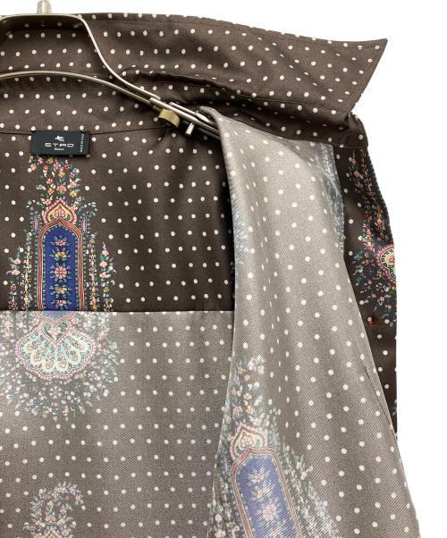 ETRO（エトロ）ETRO (エトロ) シャツ ブラウン サイズ:42の古着・服飾アイテム